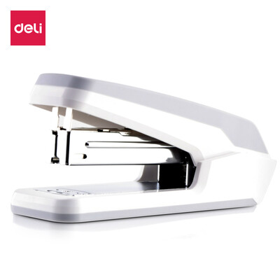 

Deli deli 20 pages 12 standard office stapler desktop stapler white 0464