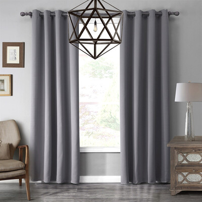 

LOHASCASA Blackout Grommet Window Curtain Panel Термоизолированные занавески для спальни или гостиной 1 панель (52 на 84 дюйма)