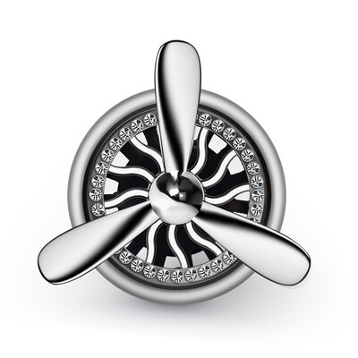

Love ant ianttek AX-03 car perfume car perfume air conditioning outlet perfume holder car pendant decoration jewelry in addition to odor fresh air silver