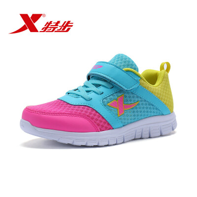 

Xtep XTEP childrens sports shoes girls sports shoes color matching running shoes 683314119500 Lan Huang 38 yards