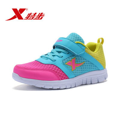 

Xtep XTEP childrens sports shoes girls sports shoes color matching running shoes 683314119500 Lan Huang 36 yards