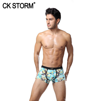 

CK STORM Bamboo Fiber Men Underwear Boxer Shorts for Men