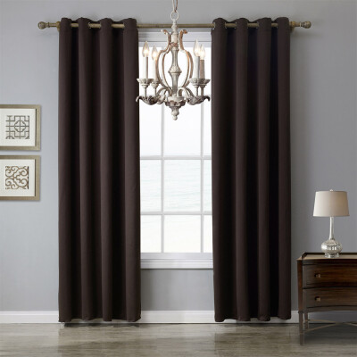 

LOHASCASA Blackout Grommet Window Curtain Panel Thermal Insulated Drapes for Bedroom or Living Room 1 Panel(52 By 95 Inch