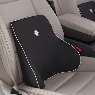 

GiGi car waist waist pillow G-1563 anion space memory cotton car office with health cushions waist cushions coffee brown