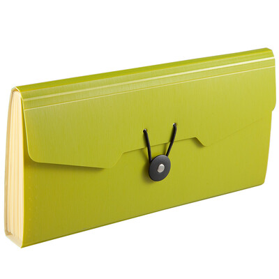 

Comix 13 bags ARMOR rope buckle organ bag ticket package information package file package A3111 green