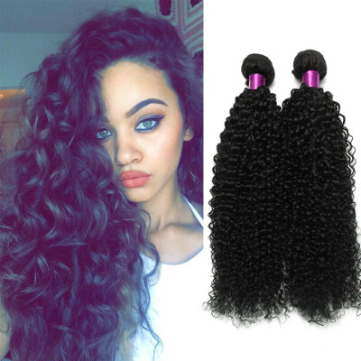 

Brazilian Kinky Curly Virgin Hair 3 Bundles 100g/pcs Brazilian Curly Virgin Hair Afro Kinky Curly Hair Natural Black Hair Weave