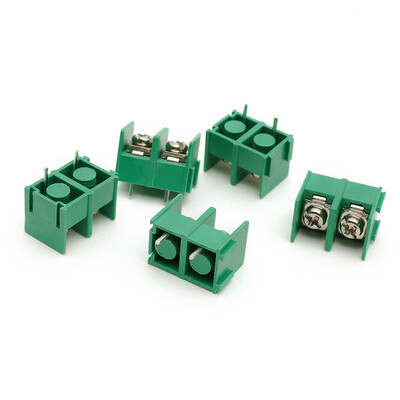 

40 pieceslotSuyep 2Pin Screw Terminal Block Connector 300V 20A 85mm KF8500-85-2P Green Copper