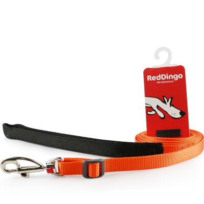 

[Jingdong supermarket] Ruiding dog (RedDingo) dog pull pet supplies dog dog collar dog chain dog rope net color 12mm orange