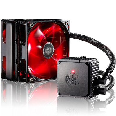 

CoolerMaster 120V V3 PLUS dual fan CPU water cooling radiator (multi-platform / one water / mute / efficient water pump