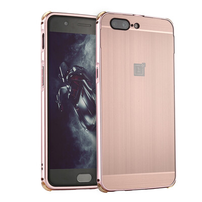 

OnePlus 5 Case Luxury Glossy Business Metal Back Cover