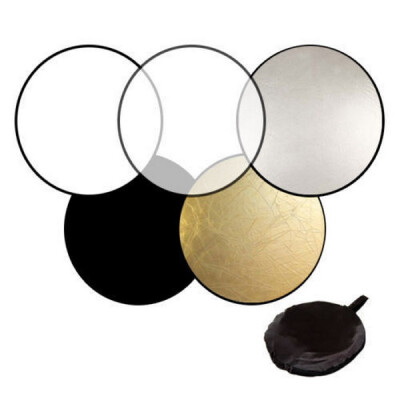 

80cm 5in1 Photography Studio Light Mulit Collapsible disc Reflector