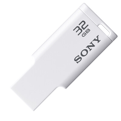 

SONY 32GB U disk USB20 free storage series car U disk white reading speed 100MB s business essential data recovery