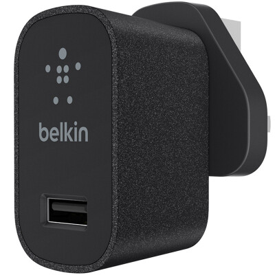 

BELKIN F8M731yzBLK 2.4A Universal Fast Charge Adapter Metal Black