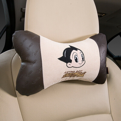 

Astro Boy автомобиль кости подушка автомобиль мультфильм серый и черный одиночный нагруженный XSJ-14G с шеи подушки подушки