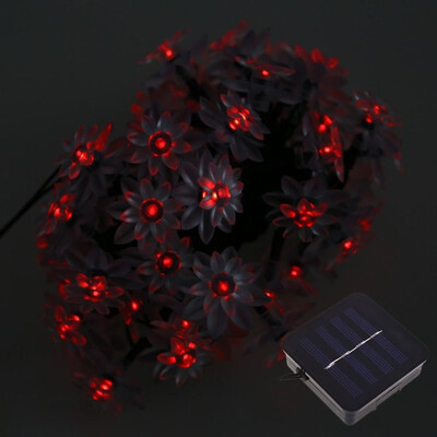 

Солнечный персик 5 м / 10 м Светодиодные цветочные шнурки Decoracion Navidad для рождественской вечеринки