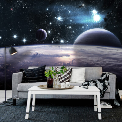 

Custom 3d mural 3D space large murals wall painting wallpaper living room bedroom KTV lounge bar wallpaper mural