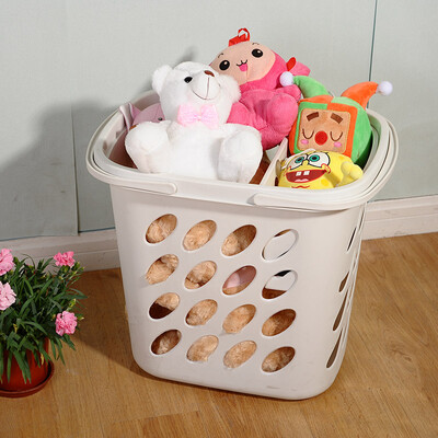 

Bao Youni hamper dirty clothes storage toy storage basket plastic laundry basket simple household clothes dice DQ9069-1