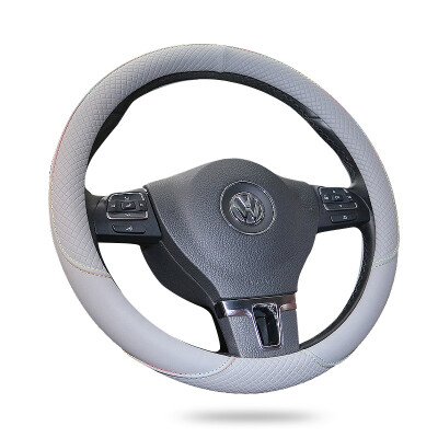 

BOLISH Honda model special Accord Fit CRV Civic Ling Pai Fan XRV Four Seasons Universal Leather Steering Wheel Cover BT02 Gray