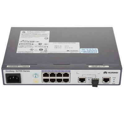 

Huawei (HUAWEI) S2700-9TP-SI-AC 8 портовый управляемый коммутатор Fast