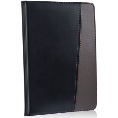 

Deli deli 32K120 basic models with stitching leather face office notebook notebook 7192
