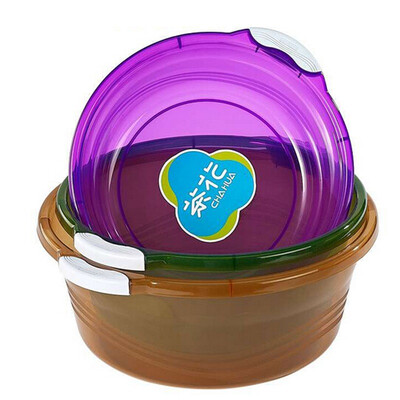 

[Jingdong supermarket] Camellia plastic basin wash basin 38CM handle anti-skid basin 03431K
