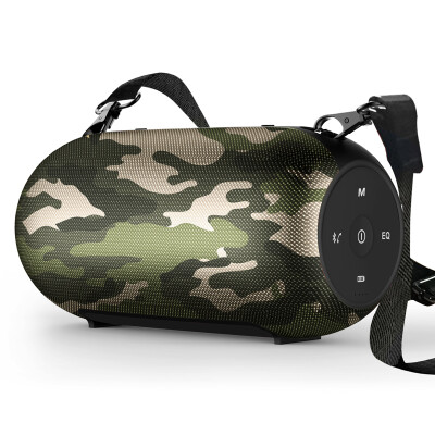 

ROUNDQUEEN M800 Wireless Bluetooth Audio 2.1 Subwoofer HIFI-level outdoor audio radio EQ computer mobile phone 4.2 Speaker Camouflage pattern