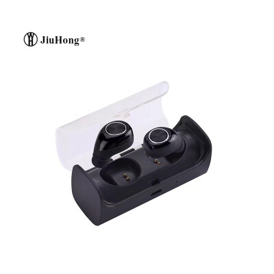 

Jiuhong separated Bluetooth smart headset earplugs sports ultra tiny mini Bluetooth dual headset wireless stealth universal