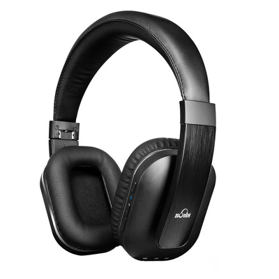 

iDeaUSA S204 Foldable Over ear Wireless Bluetooth Headphone with Mic Apt-x Noise Isolation Earphone for TV Phone Tablet PC