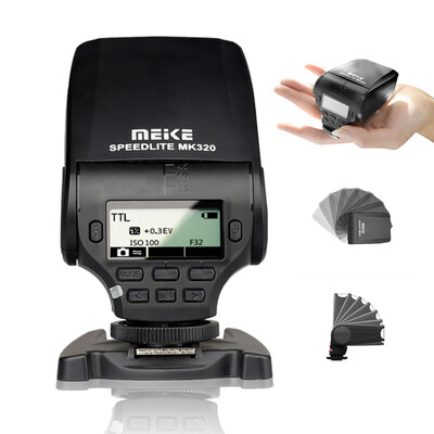 

MEIKE MK-320 TTL Flash Speedlite for Panasonic Lumix DMC GF7 GM5 GH4 GM1 GX7 G6 GF6 GH3 G5 GF5 GX1 GF3 G3