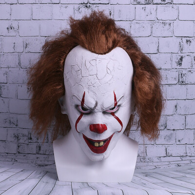 

Stephen King's It Mask Pennywise Costume Joker Mask Tim Curry Horror Masks Cosplay Halloween