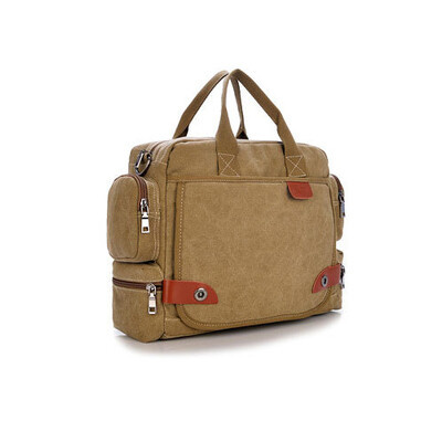 

2016 New vintage canvas shoulder messenger bags Fashion crossbody bags for men bussiness handbag casual mens travel bags