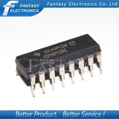 

10PCS CD4042BE DIP16 CD4042 DIP new and original IC free shipping