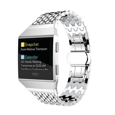 

Fitbit Ionic Bracelet watch Strap Luxurious Stainless Steel Accessory Smart Watch Strap For Fitbit Ionic
