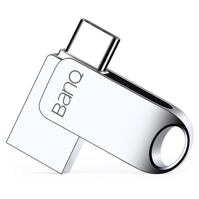 

C61 Тип имеет удаленного-C3.1 телефон U диска 32G USB3.0 + Type-C двойные цельнометаллический высокоскоростной интерфейс USB для мобильного компьютера двойного диска белого серебра автомобиля U