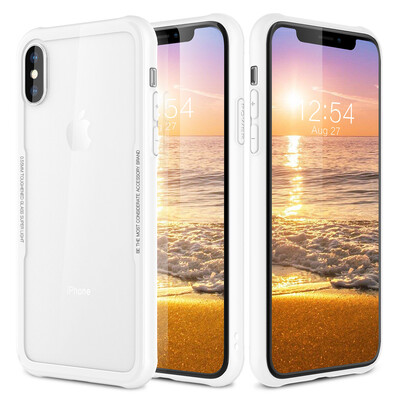 

iPhone X 7 8 Plus Tempered Glass Crystal Clear Case
