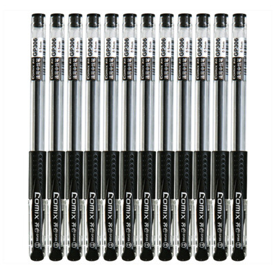 

Comix 20 Pack 05mm Black Universal Gel Pen Refill Office Stationery R980