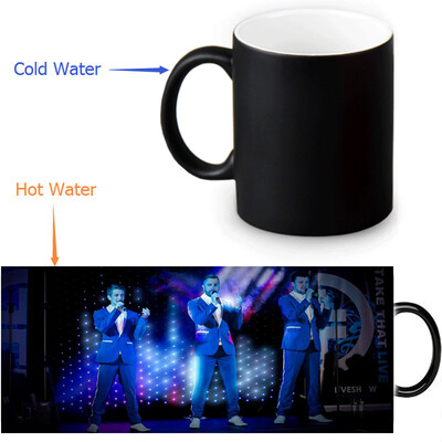 

Take That 350ml12oz Heat Reveal Mug Color Change Coffee Cup Sensitive Morphing Mugs Magic Mug Milk Tea Cups
