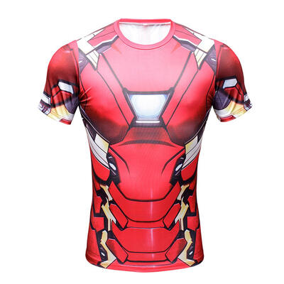 

T Shirt Captain America Shield Civil War Tee 3D Printed T-shirts Men Marvel Avengers 3 iron man Fitness Clothing Male Tops