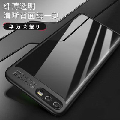 

STRYFER STRYFER Huawei glory 9 cell phone case crystal color series all-inclusive anti-drop acrylic transparent men&women soft shell - black