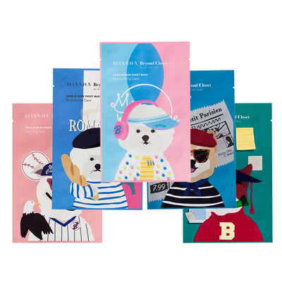 

Mystery still MISSHA tea extract light mask set MISSHA Beyond Closet limited edition 23ml5