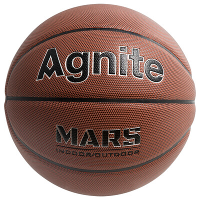 

Agnite (Agnite) F1111 № 7 Пот ПУ Баскетбол Дышащий Пинхол Влагопоглощающий цемент Скользящий износ Внутренний и наружный универсальный