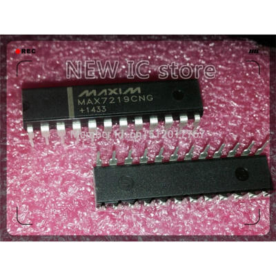 

30pcs/lot MAX7219CNG MAX7219 DIP-24 Free Shipping