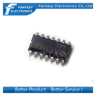 

10PCS LM339DT SOP14 LM339D SOP LM339 SMD new&original IC free shipping