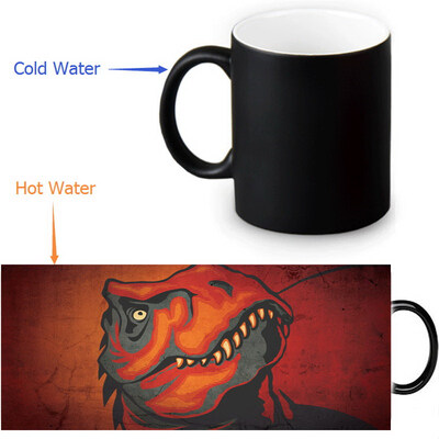 

Shepard Fairey Graffiti 350ml12oz Heat Reveal Mug Color Change Coffee Cup Sensitive Morphing Mugs Magic Mug Milk Tea Cups