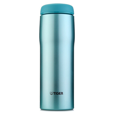 

Tiger Tiger 480ml Japan imported stainless steel vacuum insulation cup readily water cup MJA-A048-AM silver blue