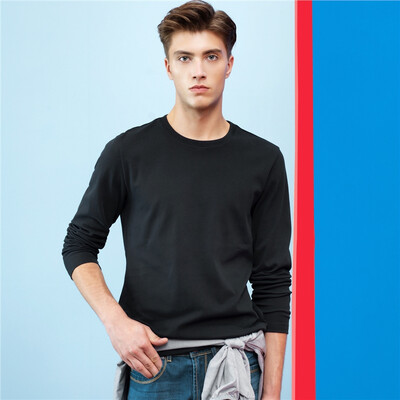 

Женская футболка Giordano Men's Totton Футболка толстая сплошная Slim Sole Shirt 01027670 20 Fairy Pink Crimson Small Size (165 / 92A)