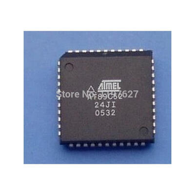 

10pcslot AT89C52-24JI AT89C52 PLCC original electronic IC kit in stock