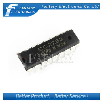 

10PCS SC2262 DIP18 DIP new and original IC free shipping