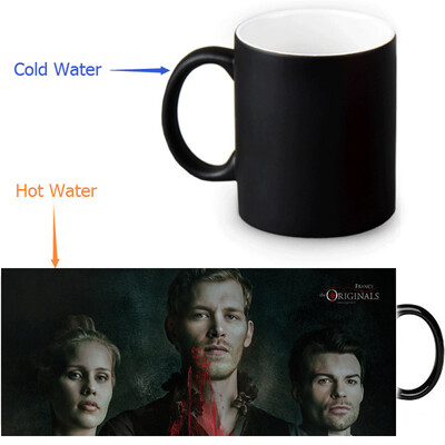 

The Originals 350ml12oz Heat Reveal Mug Color Change Coffee Cup Sensitive Morphing Mugs Magic Mug Milk Tea Cups