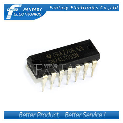 

5PCS SN74LS393N DIP14 SN74LS393 DIP 74LS393N 74LS393 new&original IC free shipping
